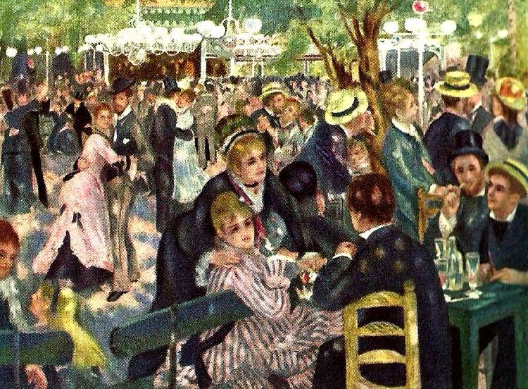 Pierre-Auguste Renoir bal pa moulin de la galette oil painting picture